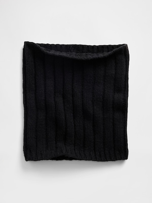 CashSoft カシミヤタッチ ワイドリブ マフラー