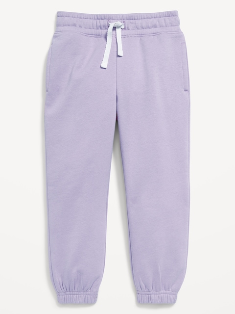 PANTALON DE JOGGING EN COTON OUATÉ POUR TOUTE-PETITE FILLE