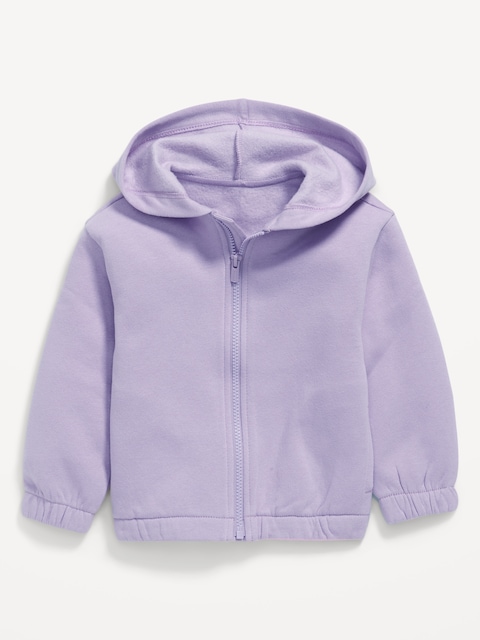 VESTE À CAPUCHON EN MOLLETON POUR TOUTE-PETITE FILLE