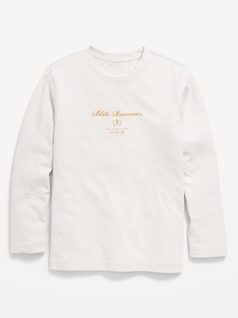 T-SHIRT À IMPRIMÉ À MANCHES LONGUES POUR GARÇON