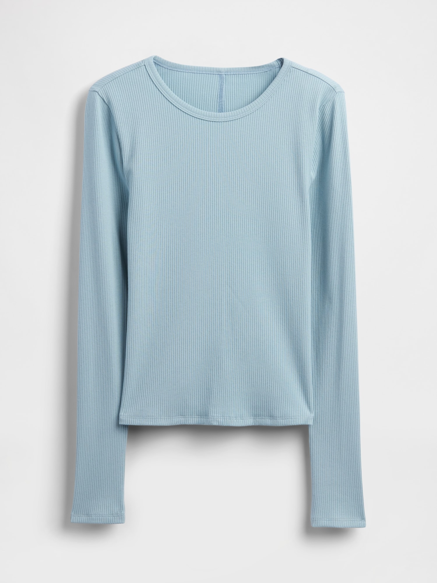 Modern Compact Rib Crop T-Shirt