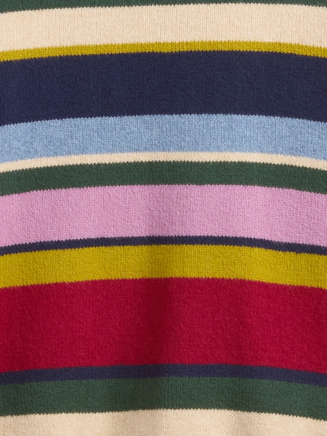 CashSoft カシミヤタッチ クルーネックセーター-3