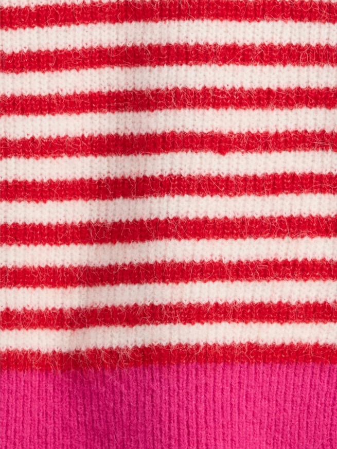 CashSoft カシミヤタッチ クルーネックセーター-3