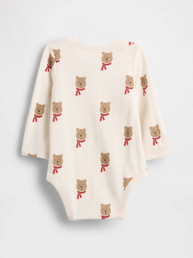 はじめてのお気に入り オーガニックコットン100% ボディスーツ (ベビー)-1