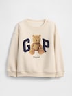 ヴィンテージソフト くまさん GAPロゴ スウェットシャツ (幼児・ベビー)-0