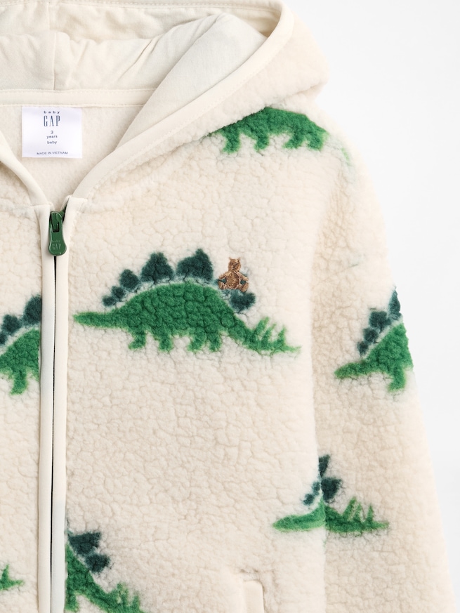 ボア ジップアップパーカー (幼児・ベビー)-2