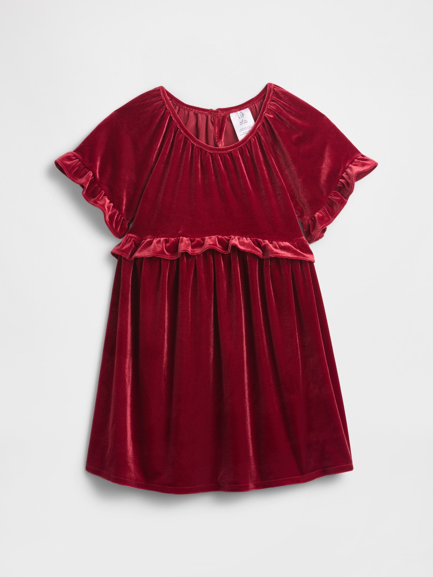babyGap Velour Ruffle Dress
