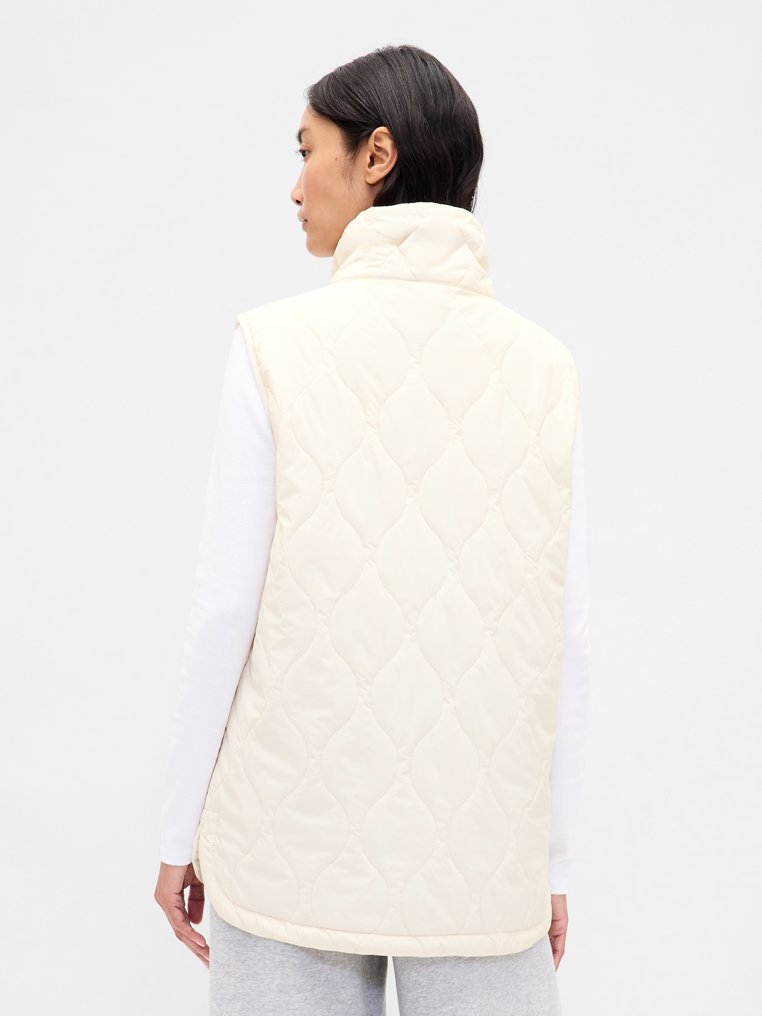 Recycled Lightweight Quilted Puffer Vest