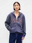 GAPアーチロゴ フルジップ パーカー(ユニセックス)-4