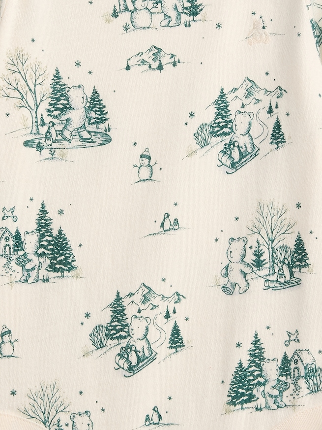 はじめてのお気に入り オーガニックコットン100% ボディスーツ (ベビー)-2