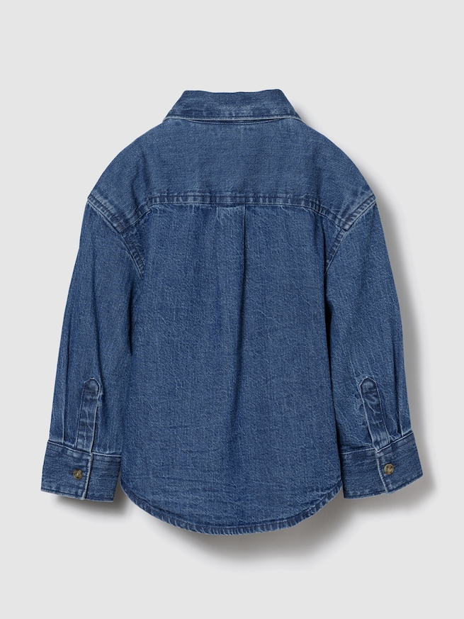 デニム ビッグシャツ (幼児・ベビー)-1