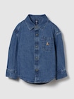 デニム ビッグシャツ (幼児・ベビー)-0