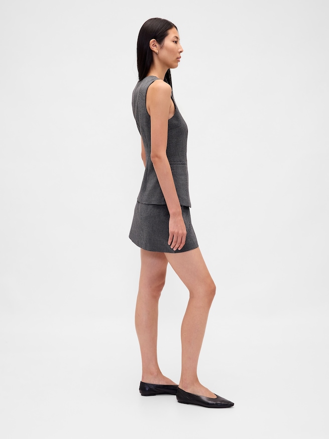 ヘリンボーン ミニスコート-2