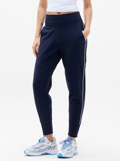 Venice High Rise Track Stripe Jogger