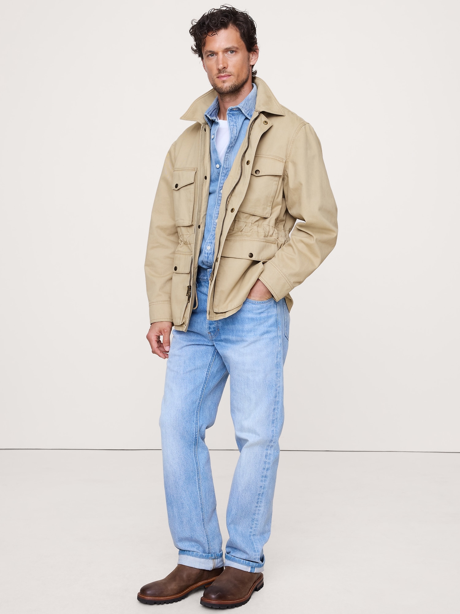 ヘリテージ フィールドジャケット-2