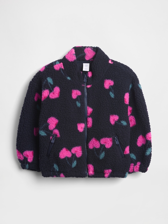 ボア ジップアップジャケット (幼児・ベビー)-0