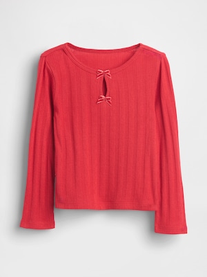 ポインテール リボントップス (幼児・ベビー)