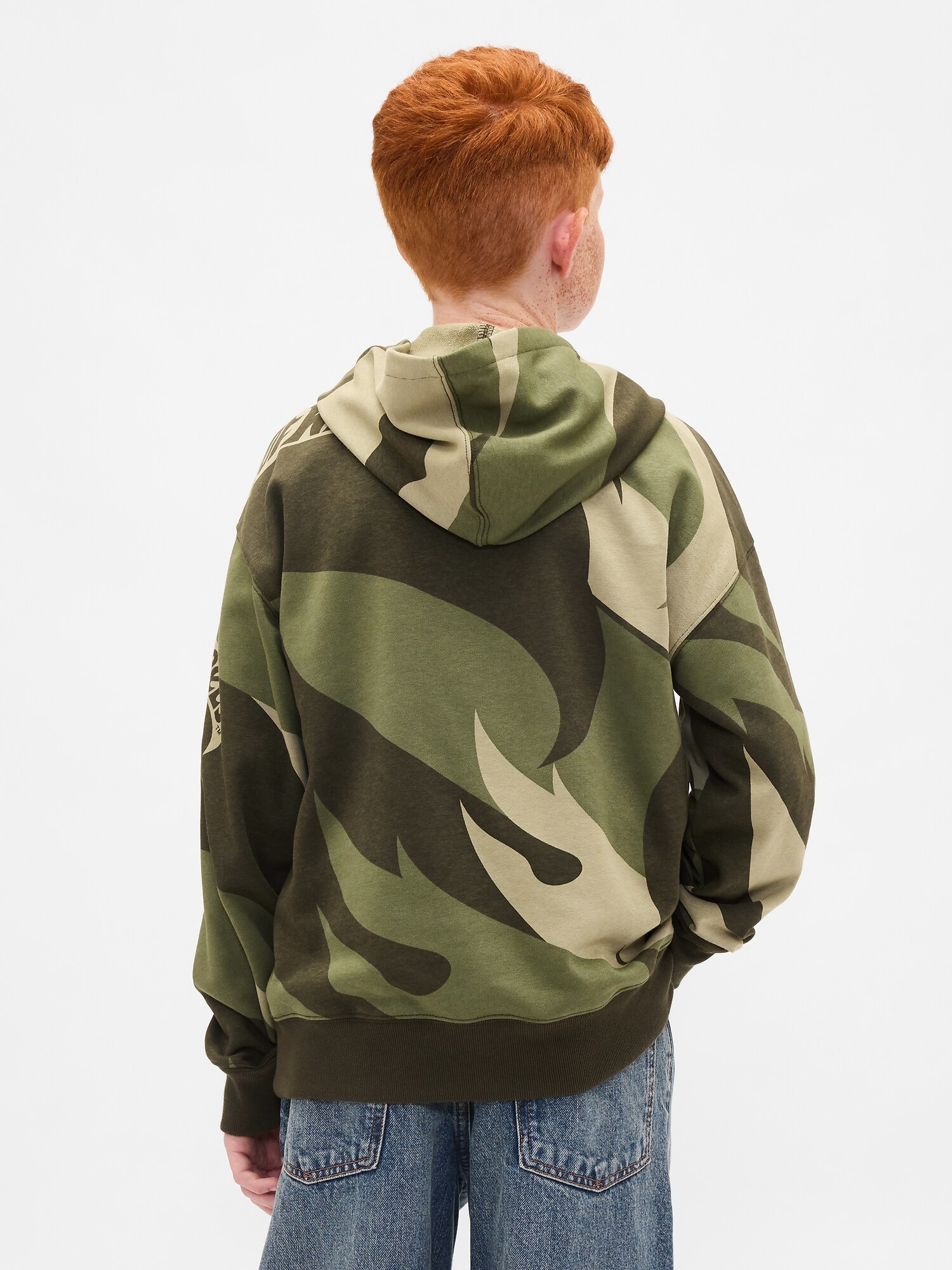 GapKids | ホットウィール リラックスフィット GAPロゴパーカー-2