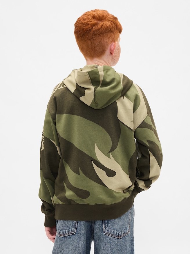 GapKids | ホットウィール リラックスフィット GAPロゴパーカー-2