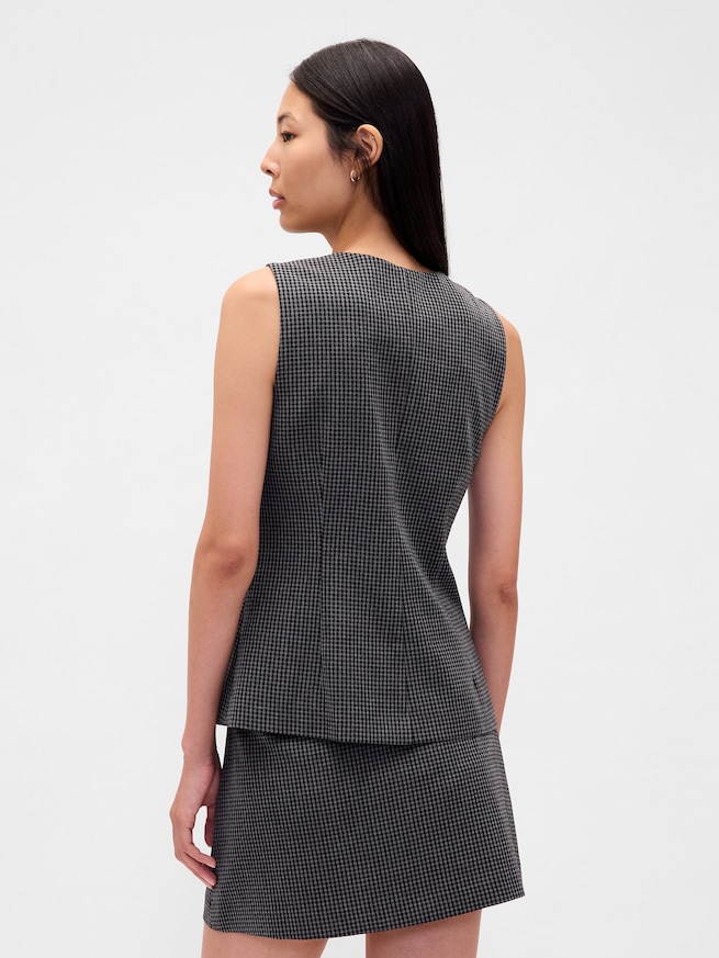 ハイネック ベスト-2