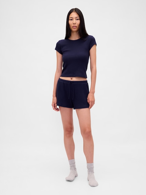 Waffle PJ Shorts