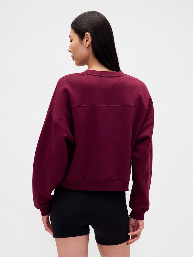 ヴィンテージソフト GAPロゴ ウェッジ スウェットシャツ-2