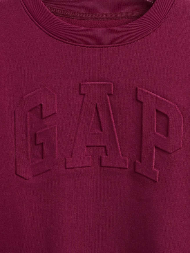 ヴィンテージソフト GAPロゴ ウェッジ スウェットシャツ-3