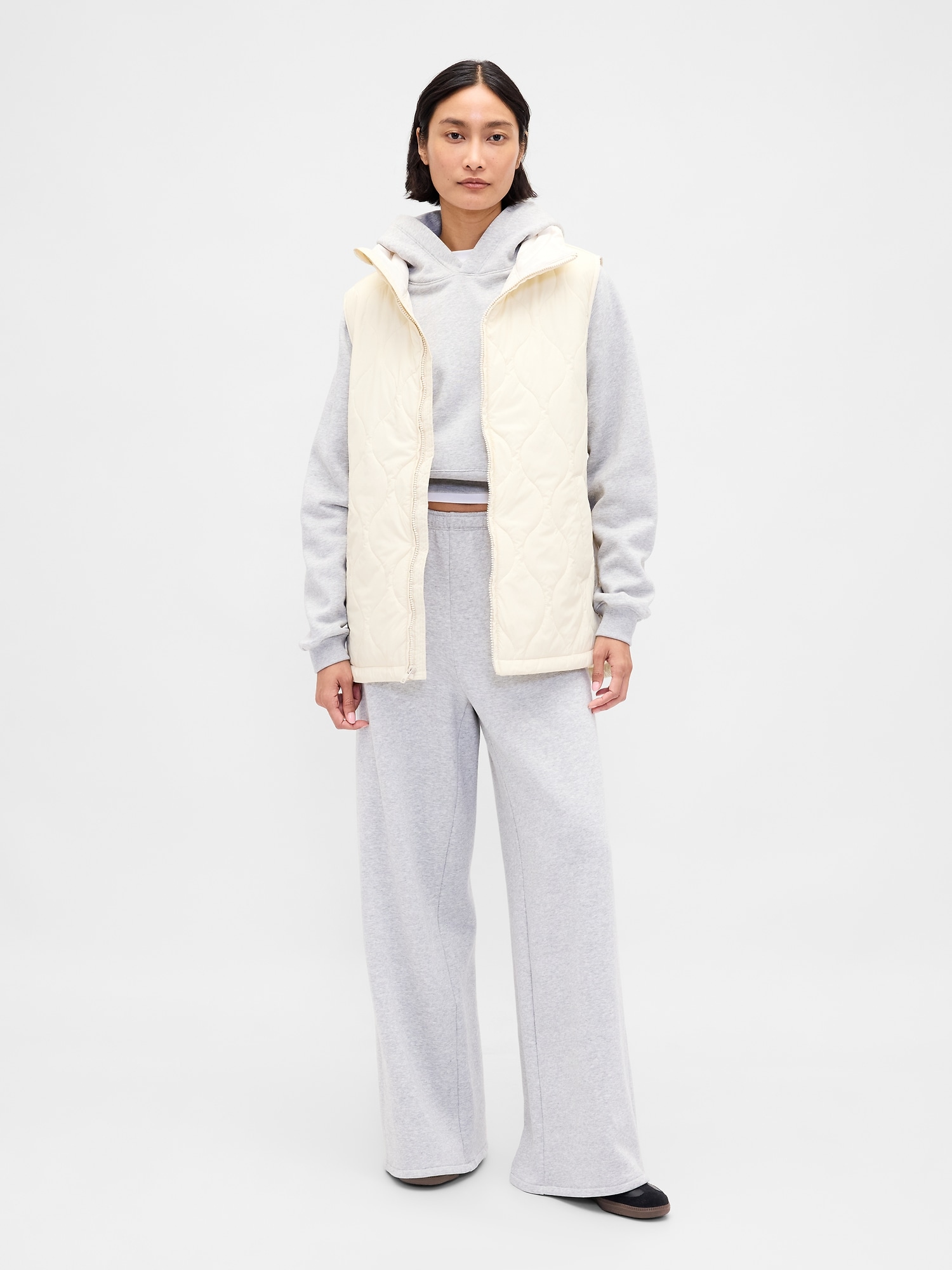 Recycled Lightweight Quilted Puffer Vest