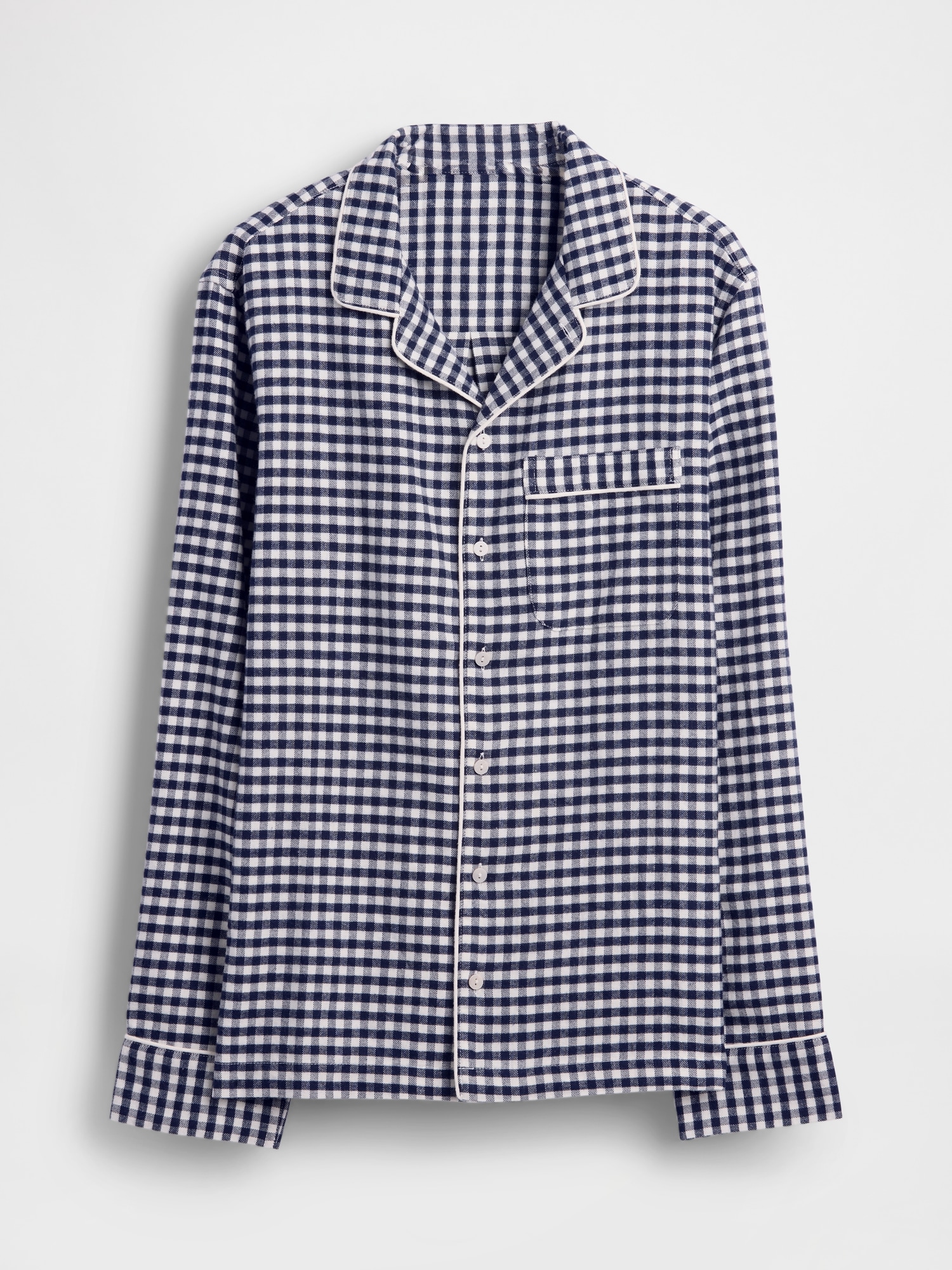 スーパーソフト フランネル パジャマシャツ (ユニセックス)-6