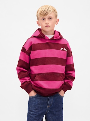 ラグビー ストライプ GAPロゴパーカー (キッズ)