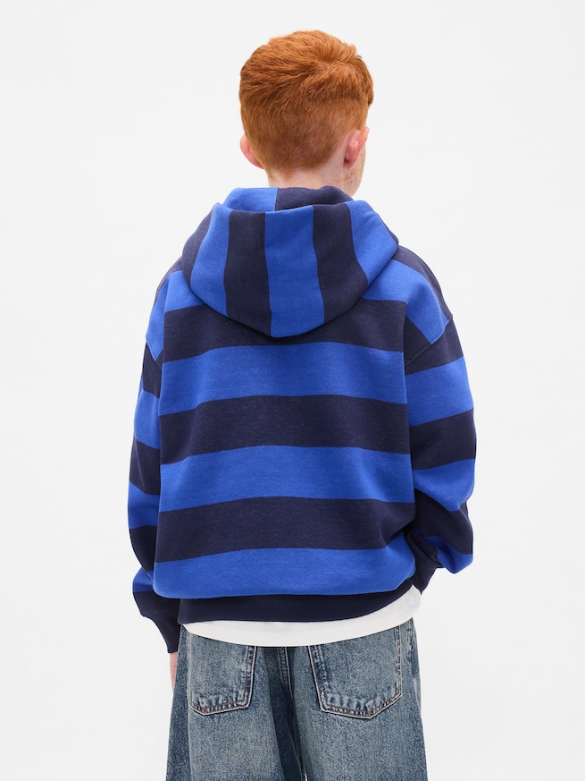 ラグビー ストライプ GAPロゴパーカー (キッズ)-2
