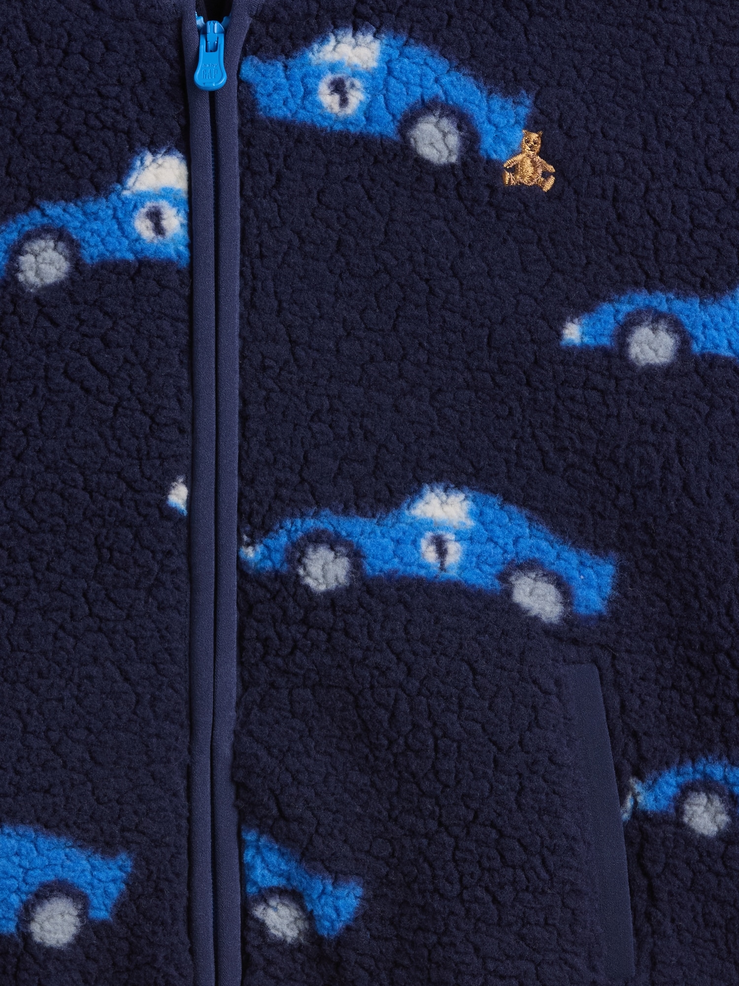 ボア ジップアップパーカー (幼児・ベビー)-2