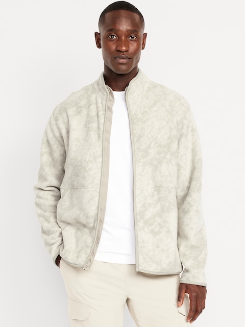 VESTE À GLISSIÈRE EN MICROMOLLETON