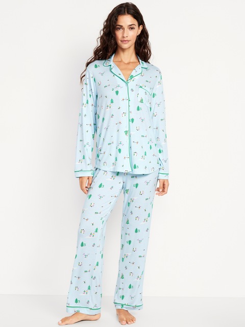 Sunday Sleep Knit Jersey Pant Set