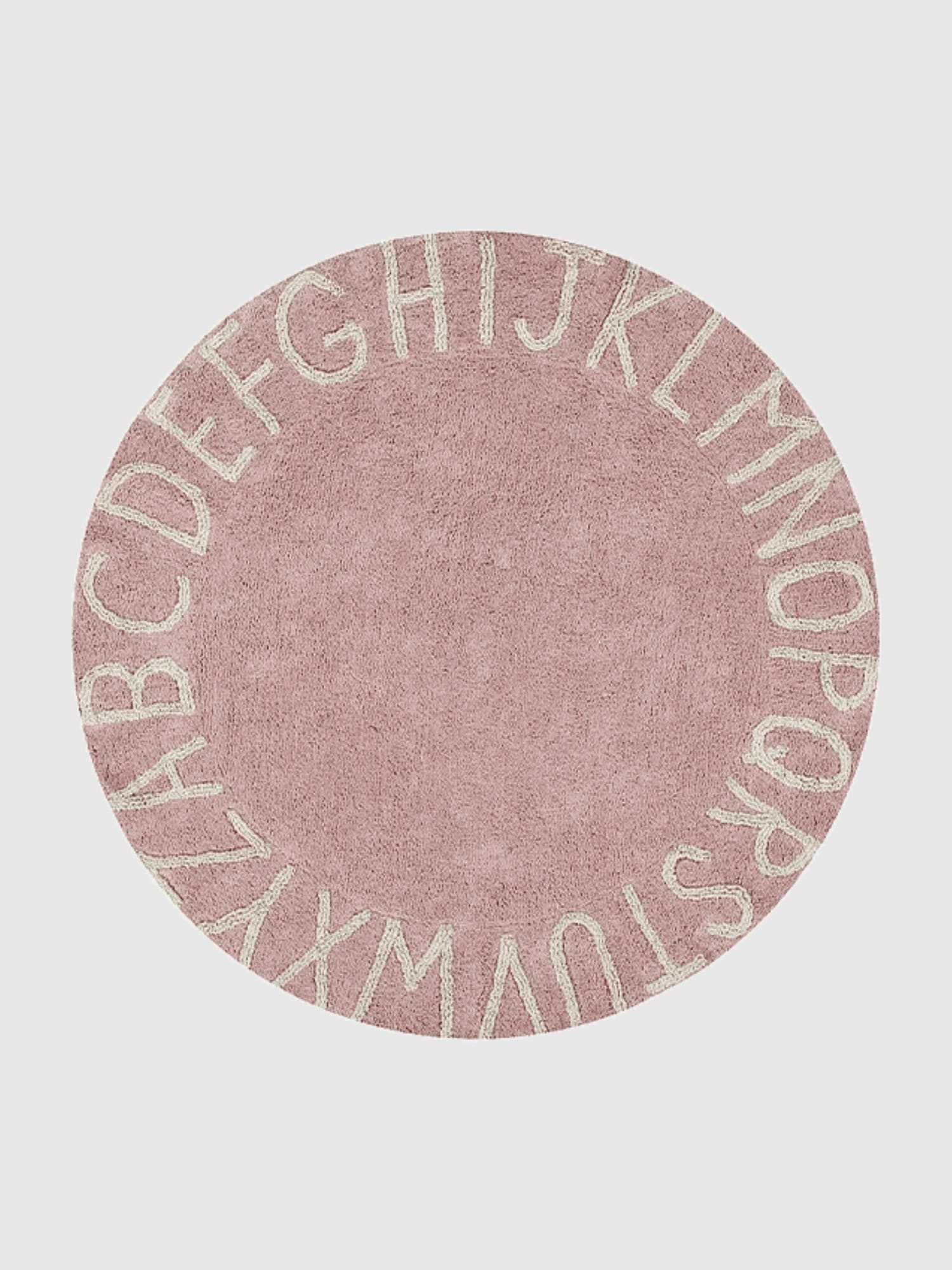 Lorena Canals Washable Rug ABC Natural Vintage Nude