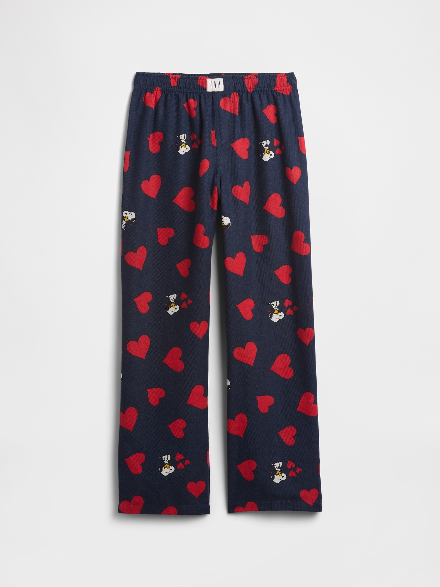 GapKidsPeanuts 100% Recycled Flannel PJ Pants