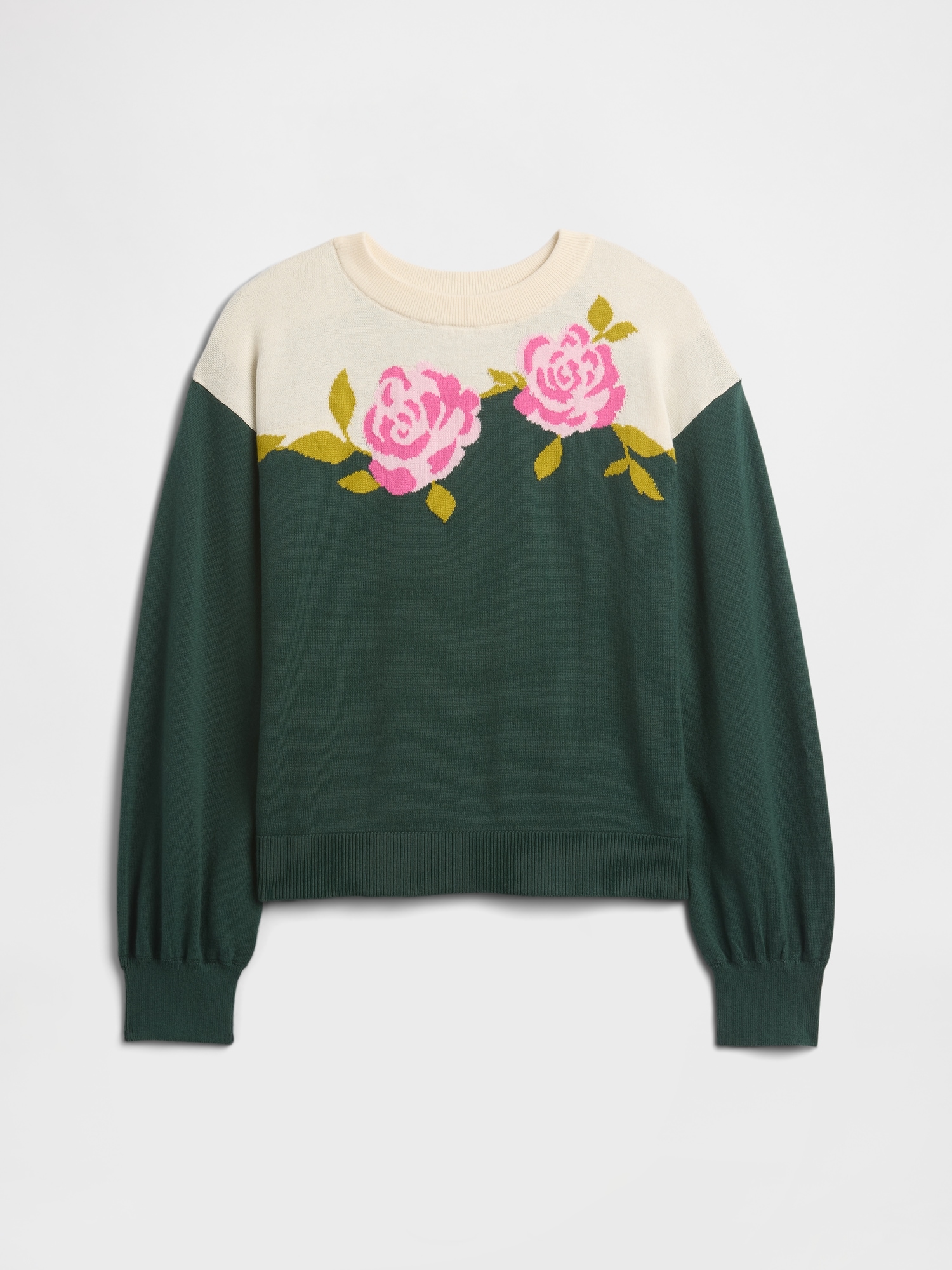 Kids Relaxed Intarsia Sweater