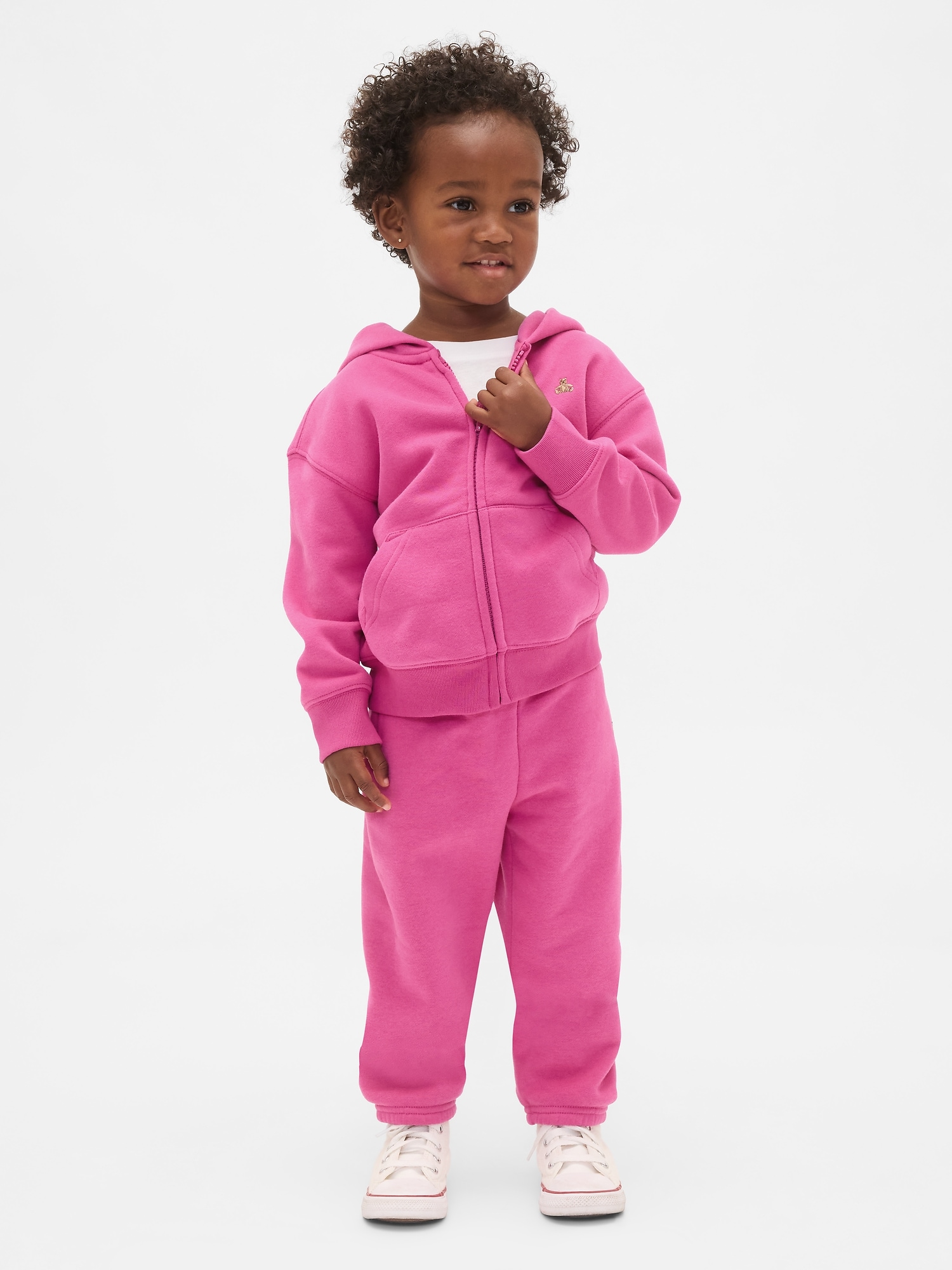 PANTALON DE JOGGING CONFORT VINTAGEDOUX À LOGO POUR BÉBÉ ET TOUT-PETIT