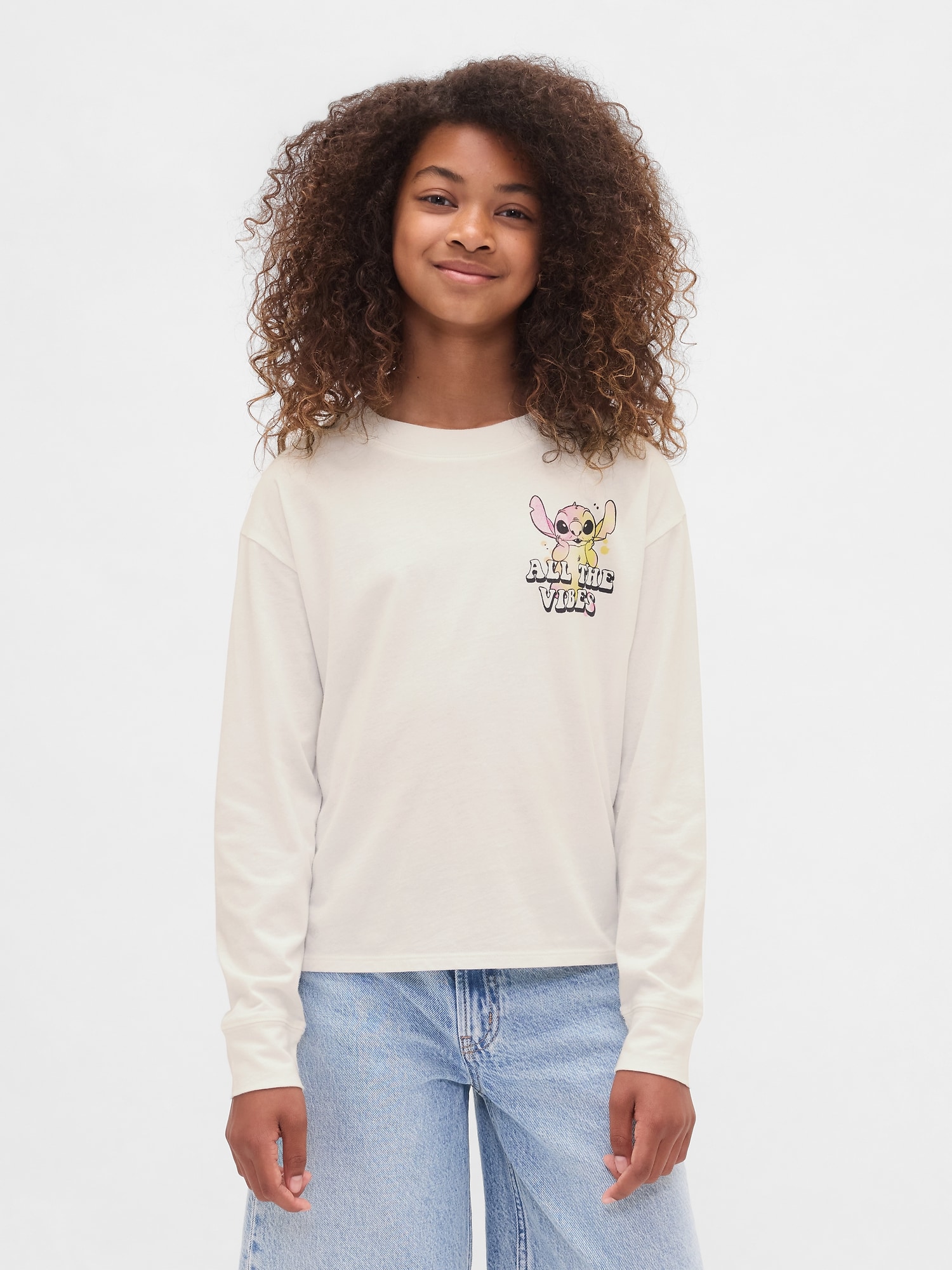 GapKids x ディズニー オーバーサイズ グラフィックTシャツ (キッズ)-2