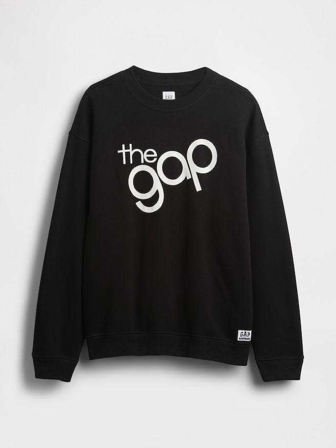リラックスフィット GAPロゴ クルーネック スウェットシャツ-4