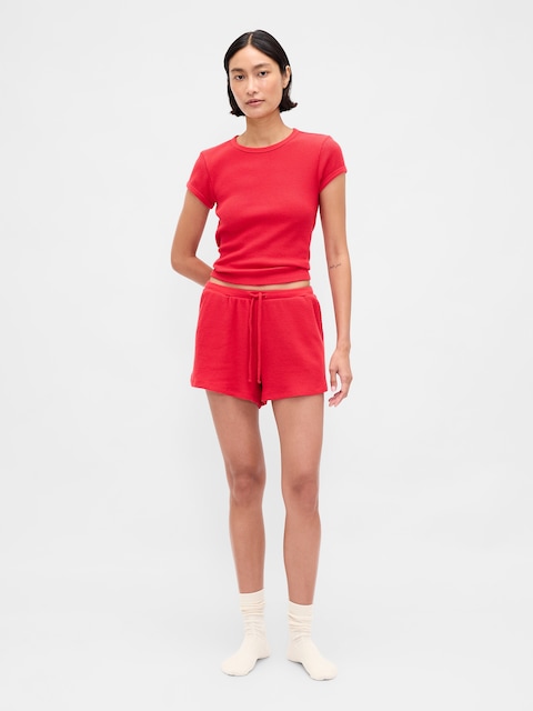 Waffle PJ Shorts