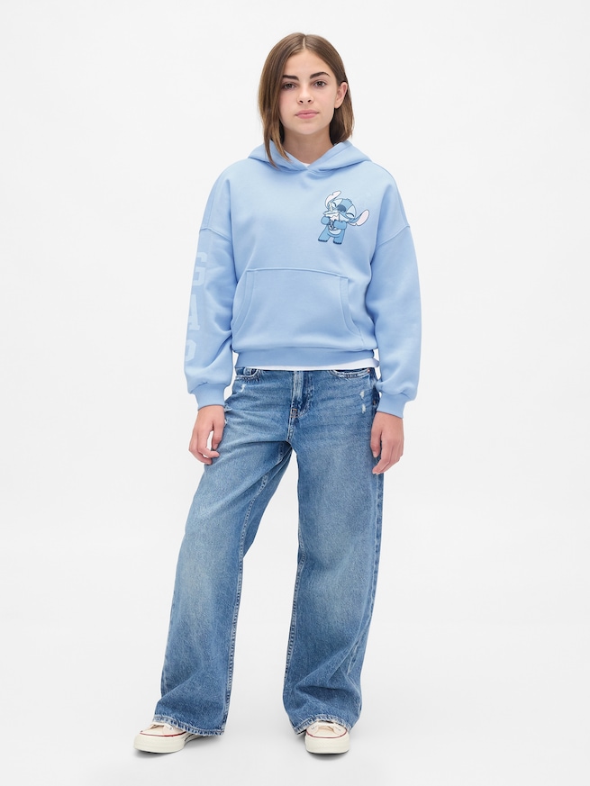 Gap × ディズニー ヴィンテージソフト オーバーサイズパーカー (キッズ)-3