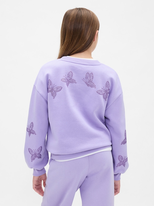 ヴィンテージソフト ドルマン スウェットシャツ (キッズ)-2