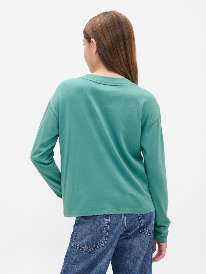 GapKids オーバーサイズ グラフィックTシャツ (キッズ)-2