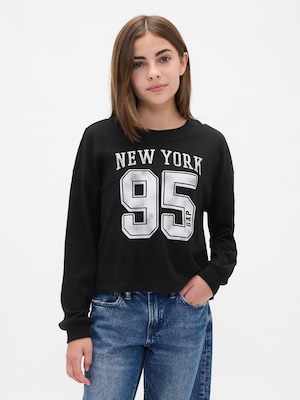 オーバーサイズ グラフィックTシャツ (キッズ)