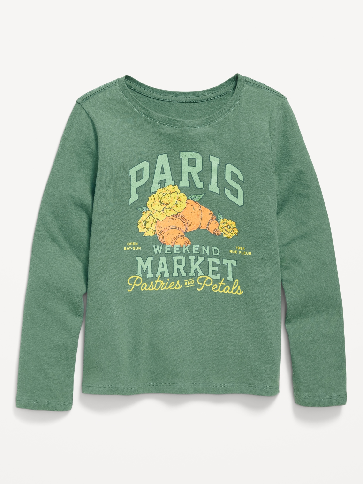 Long-Sleeve Graphic T-Shirt for Girls