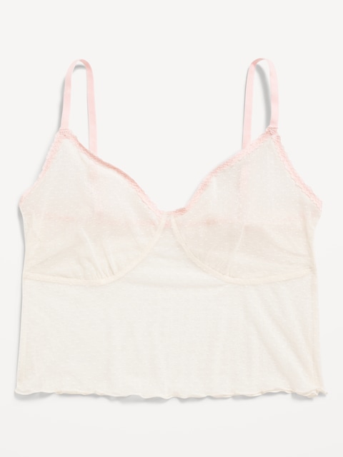 Mesh Cami Bra