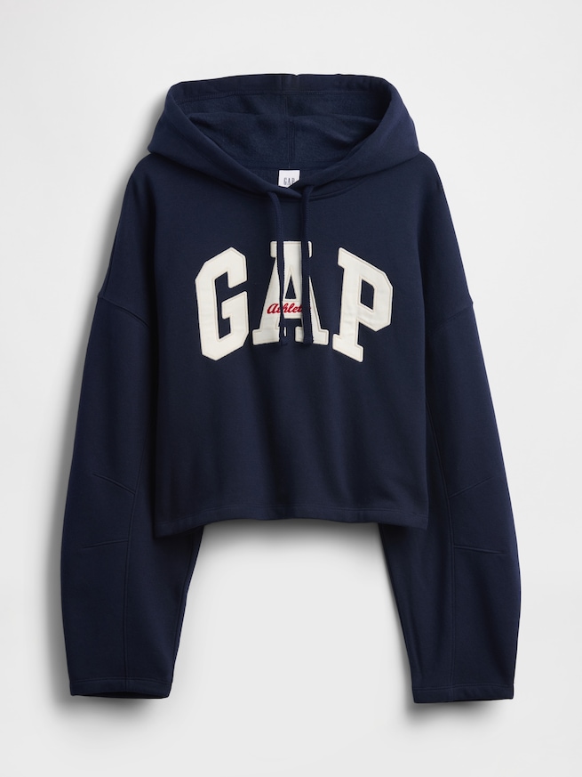 オーバーサイズ バレルスリーブ GAPロゴパーカー-4