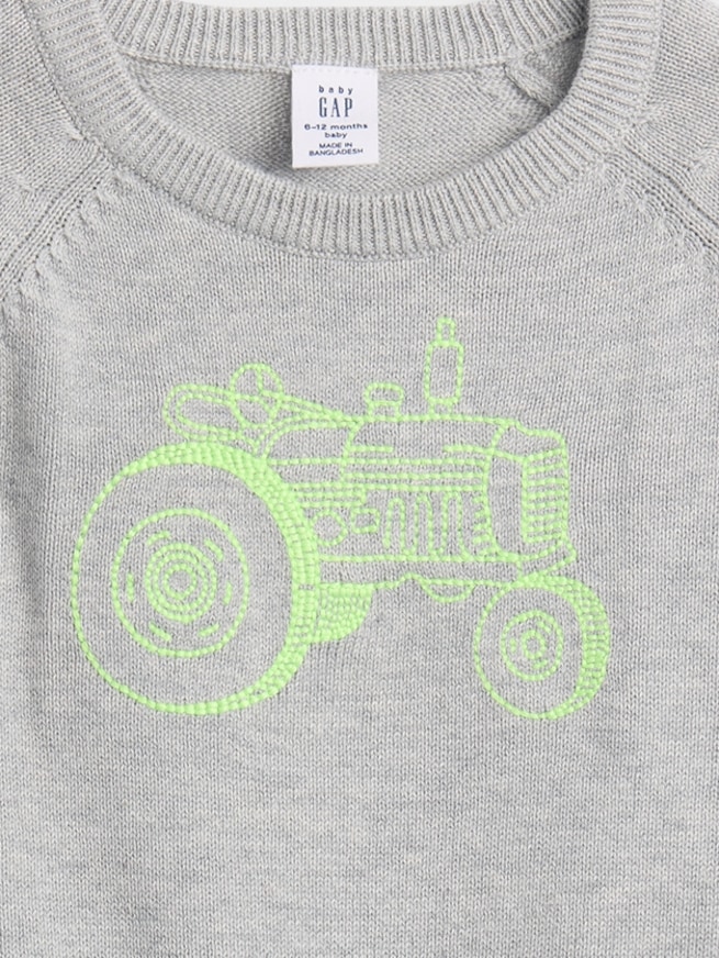 グラフィック ニットセット (ベビー)-2
