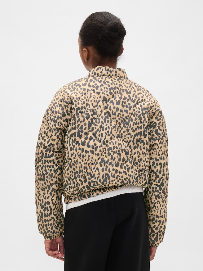 リサイクル ライトウェイト キルティング パファージャケット (キッズ)-2